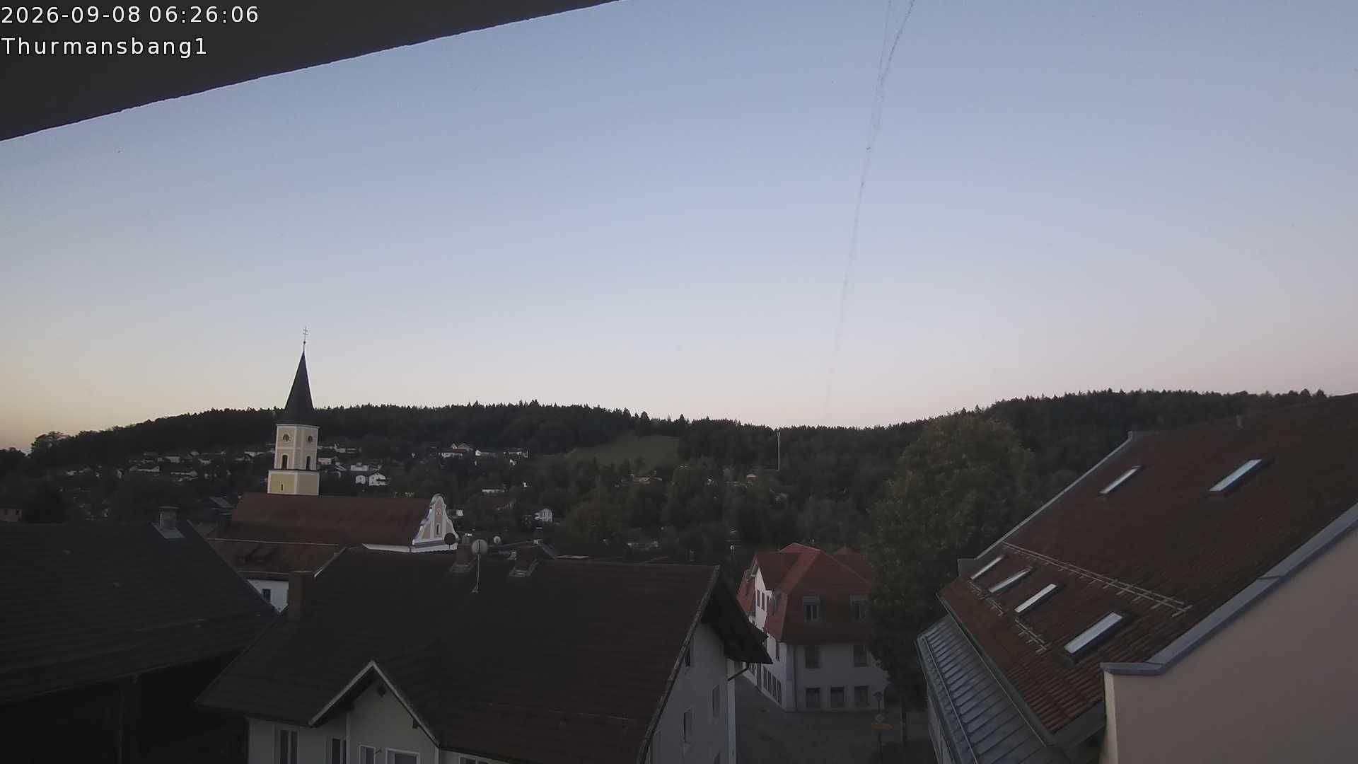 Archiv Foto Webcam Blick auf Thurmansbang im Bayerischen Wald