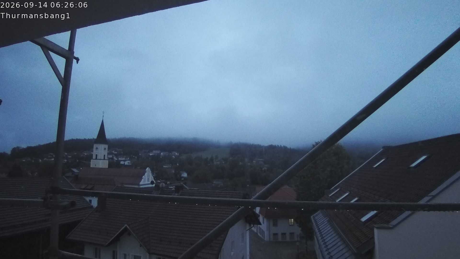 Archiv Foto Webcam Blick auf Thurmansbang im Bayerischen Wald