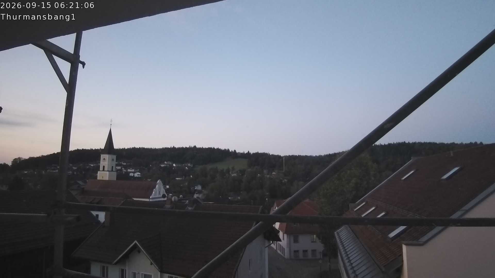 Archiv Foto Webcam Blick auf Thurmansbang im Bayerischen Wald