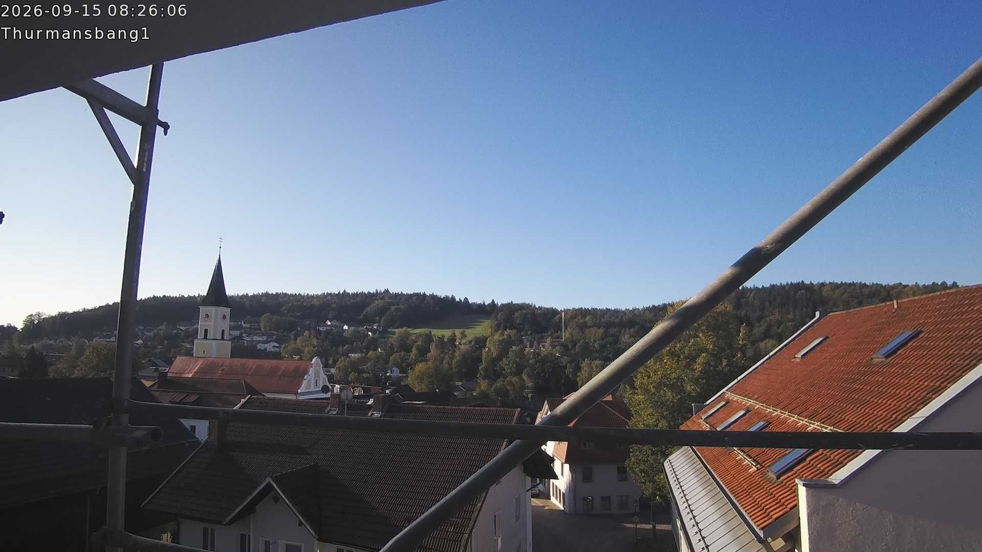 Archiv Foto Webcam Blick auf Thurmansbang im Bayerischen Wald