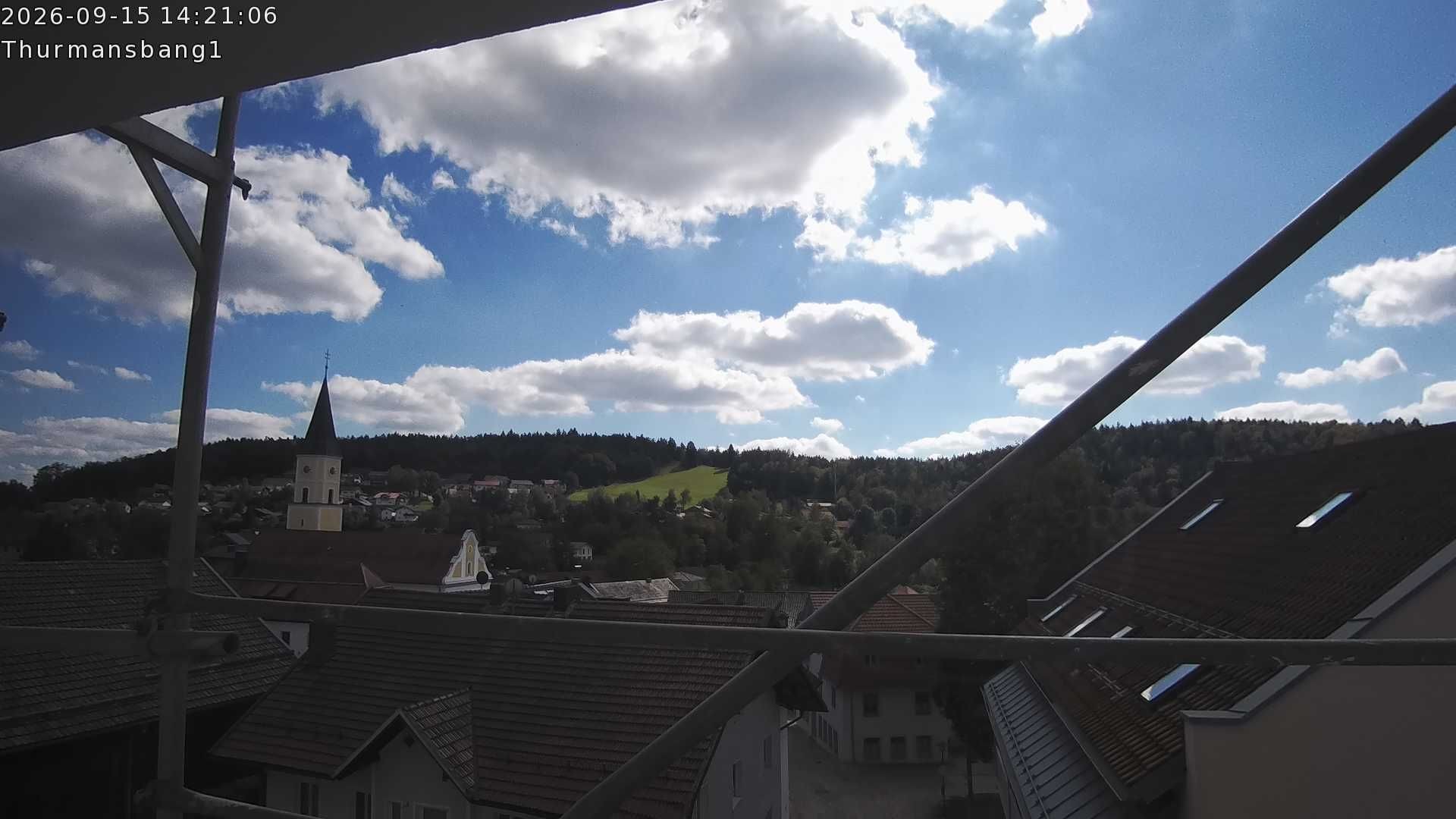 Archiv Foto Webcam Blick auf Thurmansbang im Bayerischen Wald