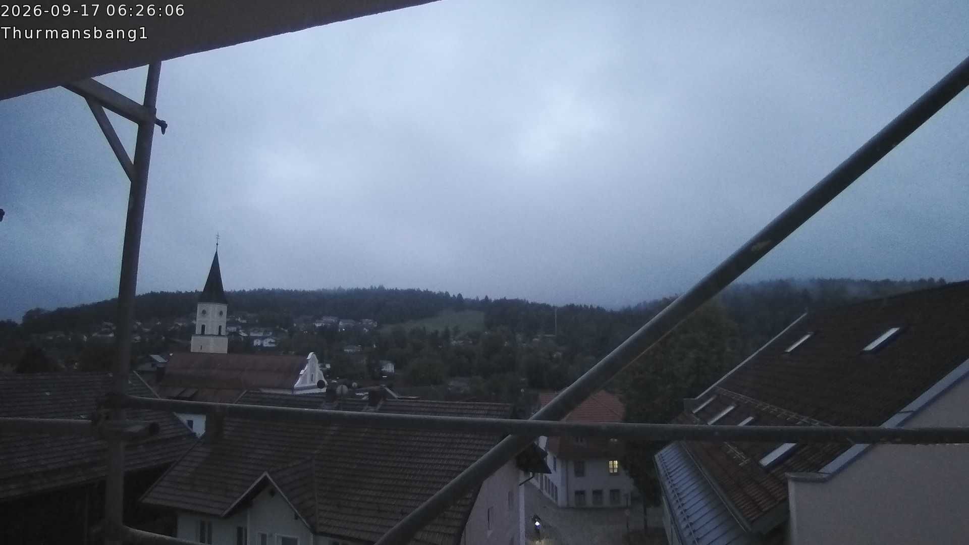 Archiv Foto Webcam Blick auf Thurmansbang im Bayerischen Wald