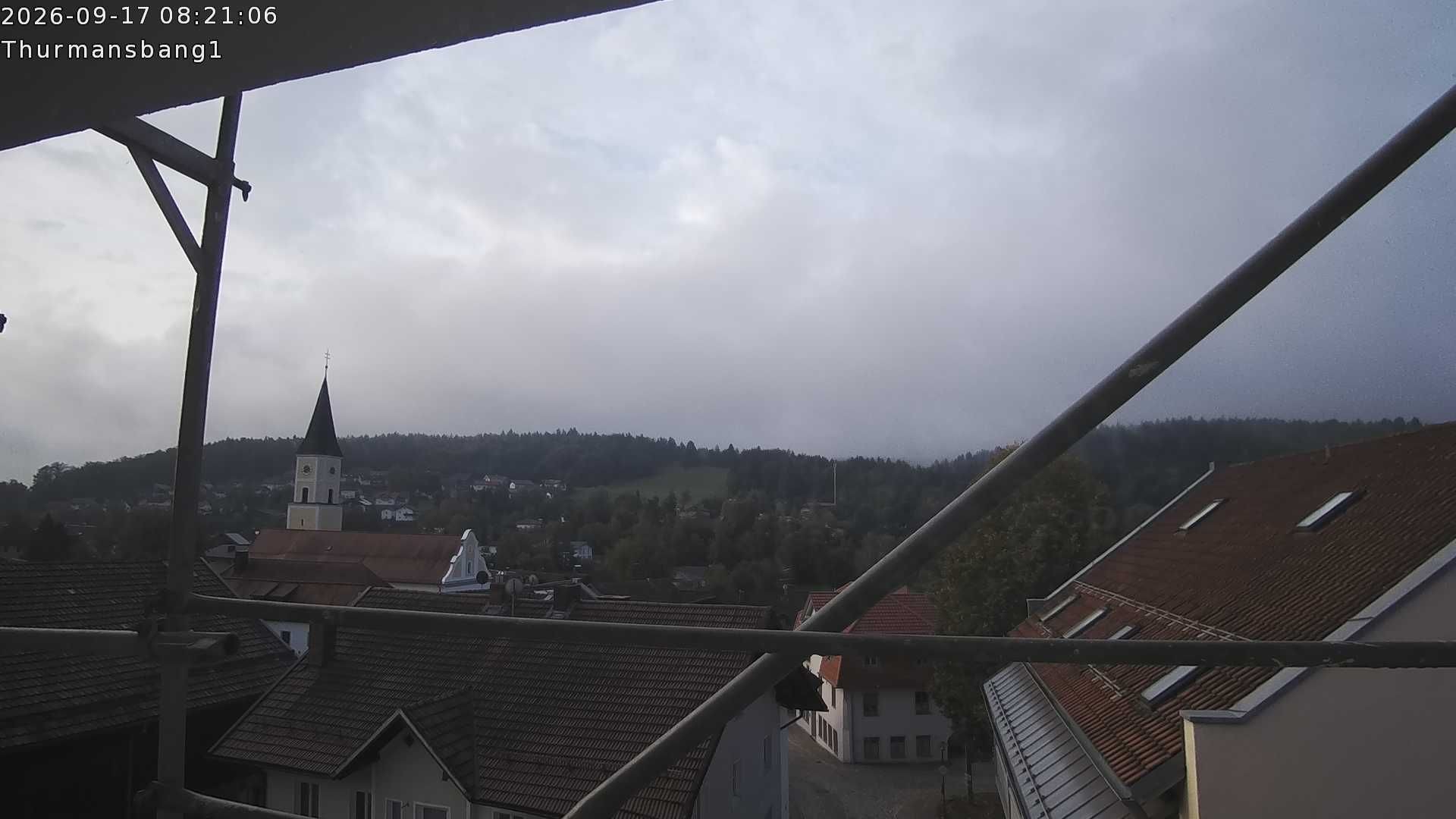 Archiv Foto Webcam Blick auf Thurmansbang im Bayerischen Wald
