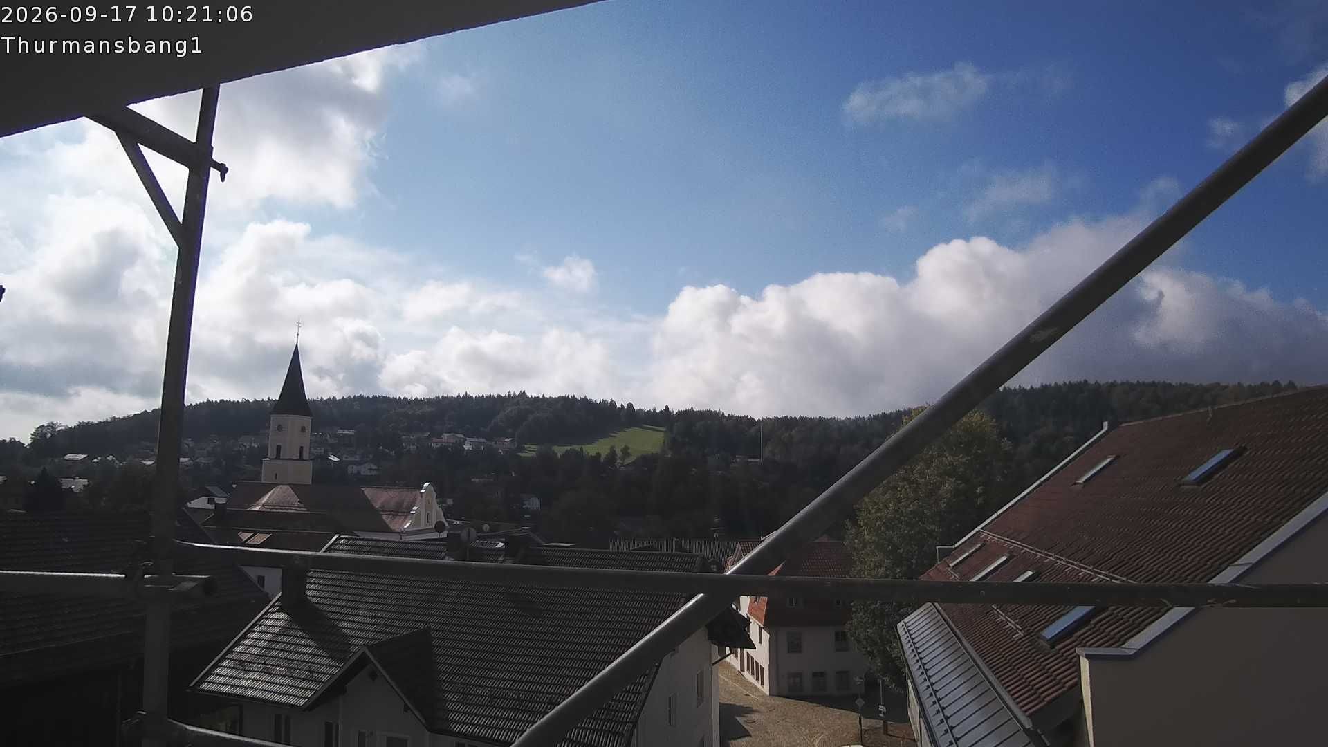 Archiv Foto Webcam Blick auf Thurmansbang im Bayerischen Wald