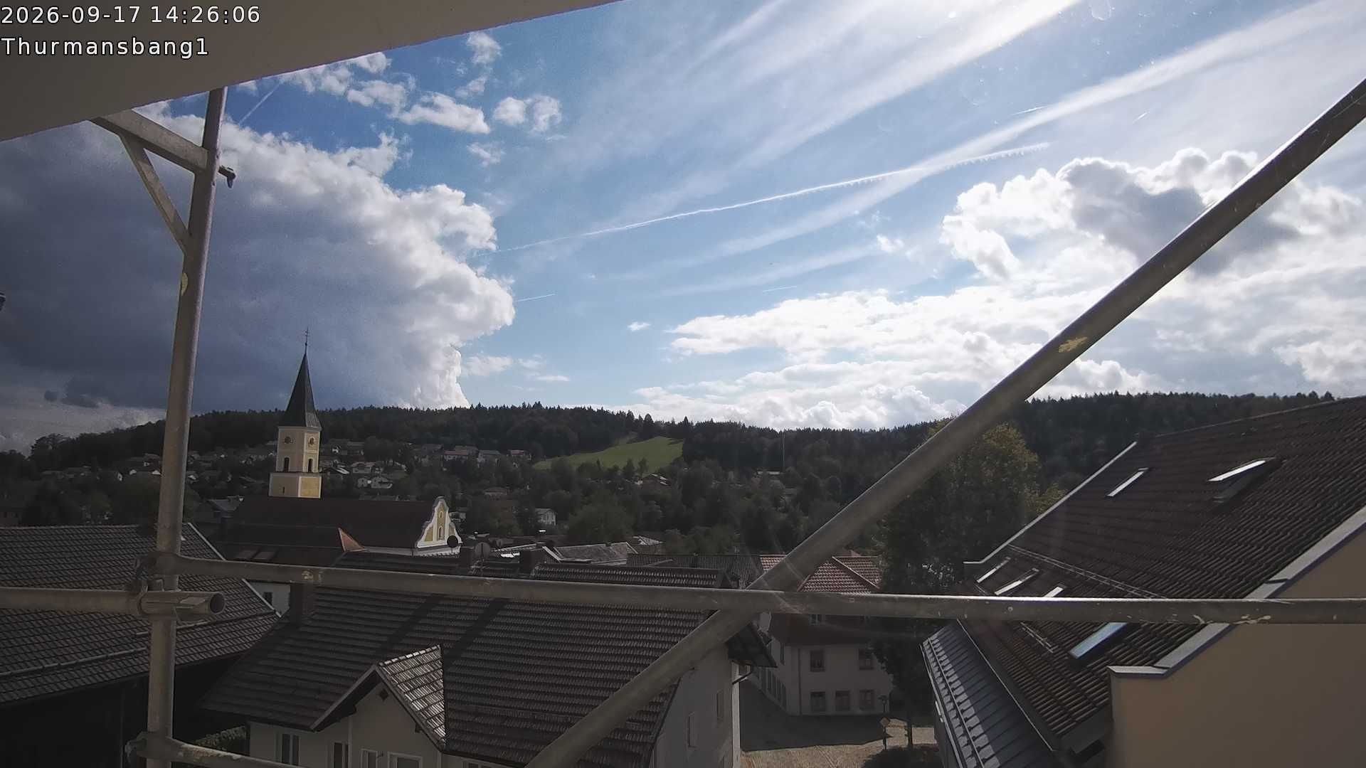 Archiv Foto Webcam Blick auf Thurmansbang im Bayerischen Wald