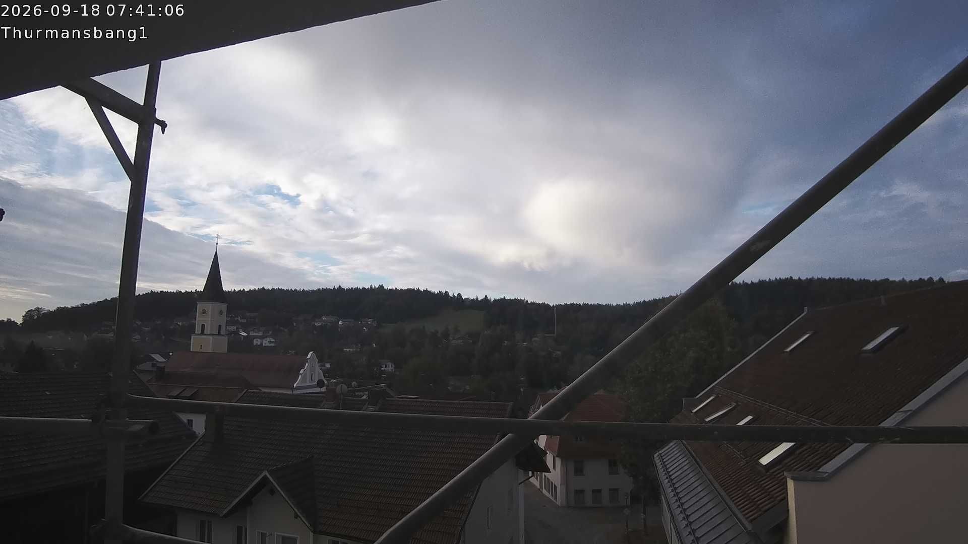 Archiv Foto Webcam Blick auf Thurmansbang im Bayerischen Wald
