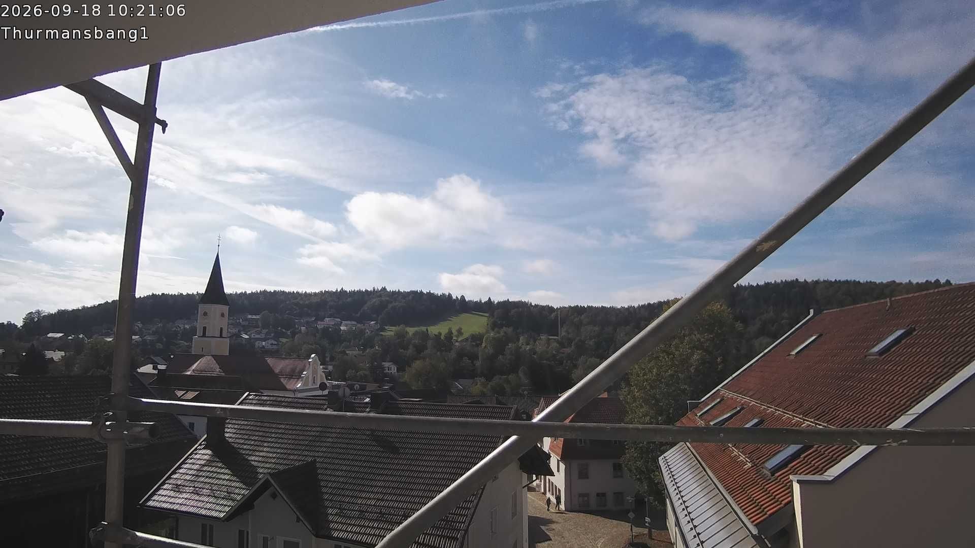 Archiv Foto Webcam Blick auf Thurmansbang im Bayerischen Wald
