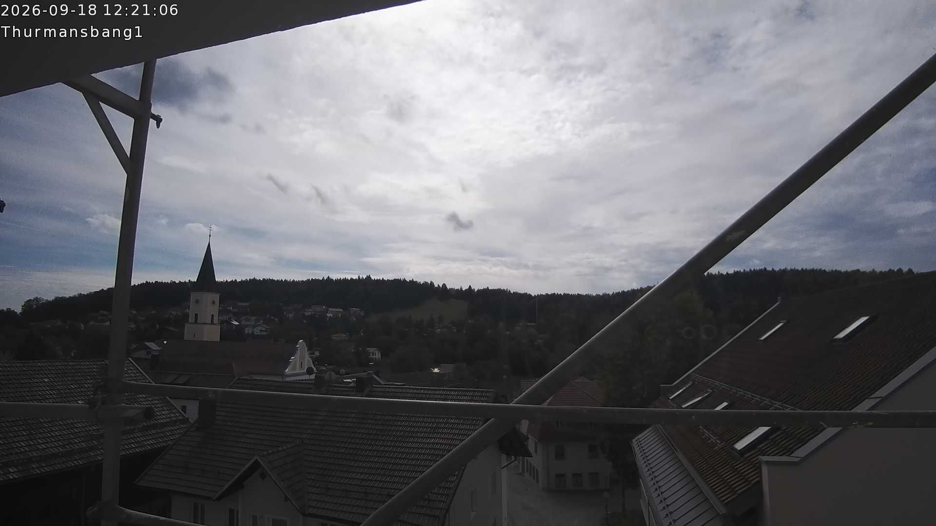 Archiv Foto Webcam Blick auf Thurmansbang im Bayerischen Wald