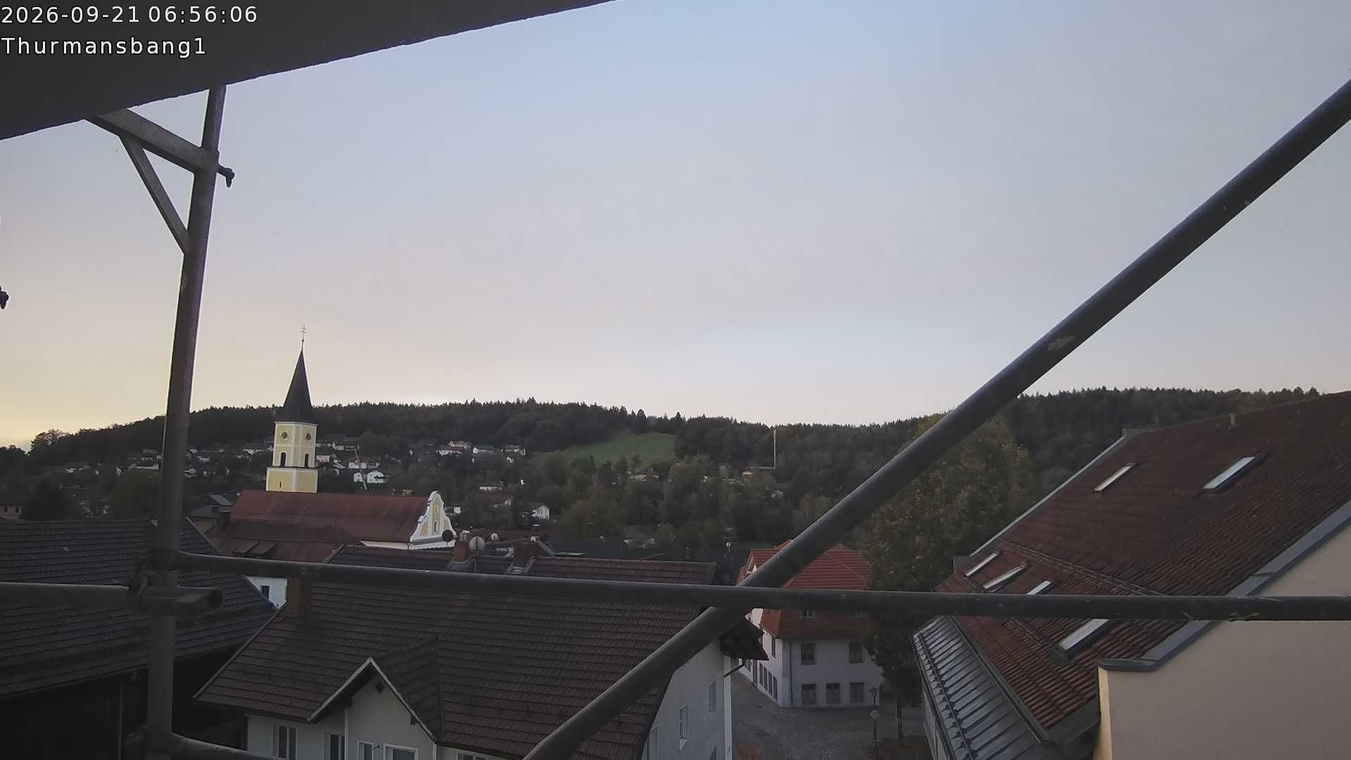 Archiv Foto Webcam Blick auf Thurmansbang im Bayerischen Wald