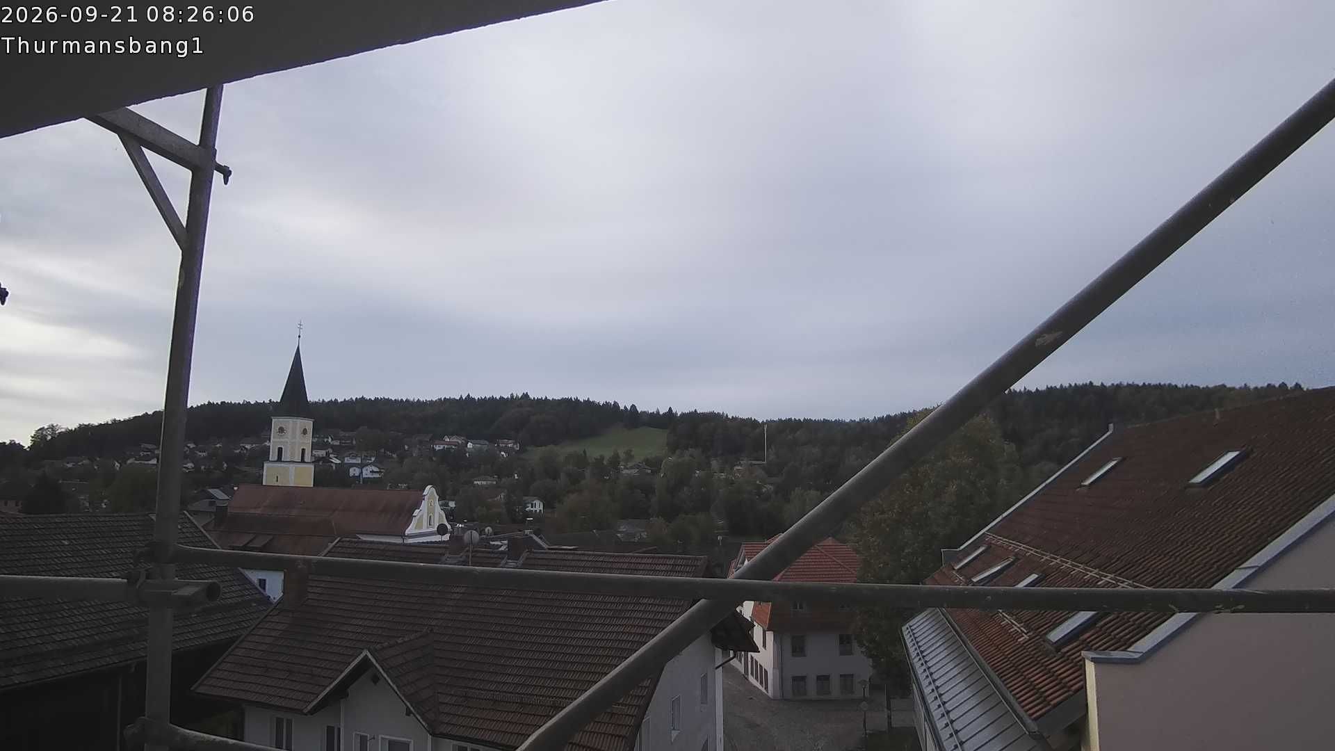Archiv Foto Webcam Blick auf Thurmansbang im Bayerischen Wald