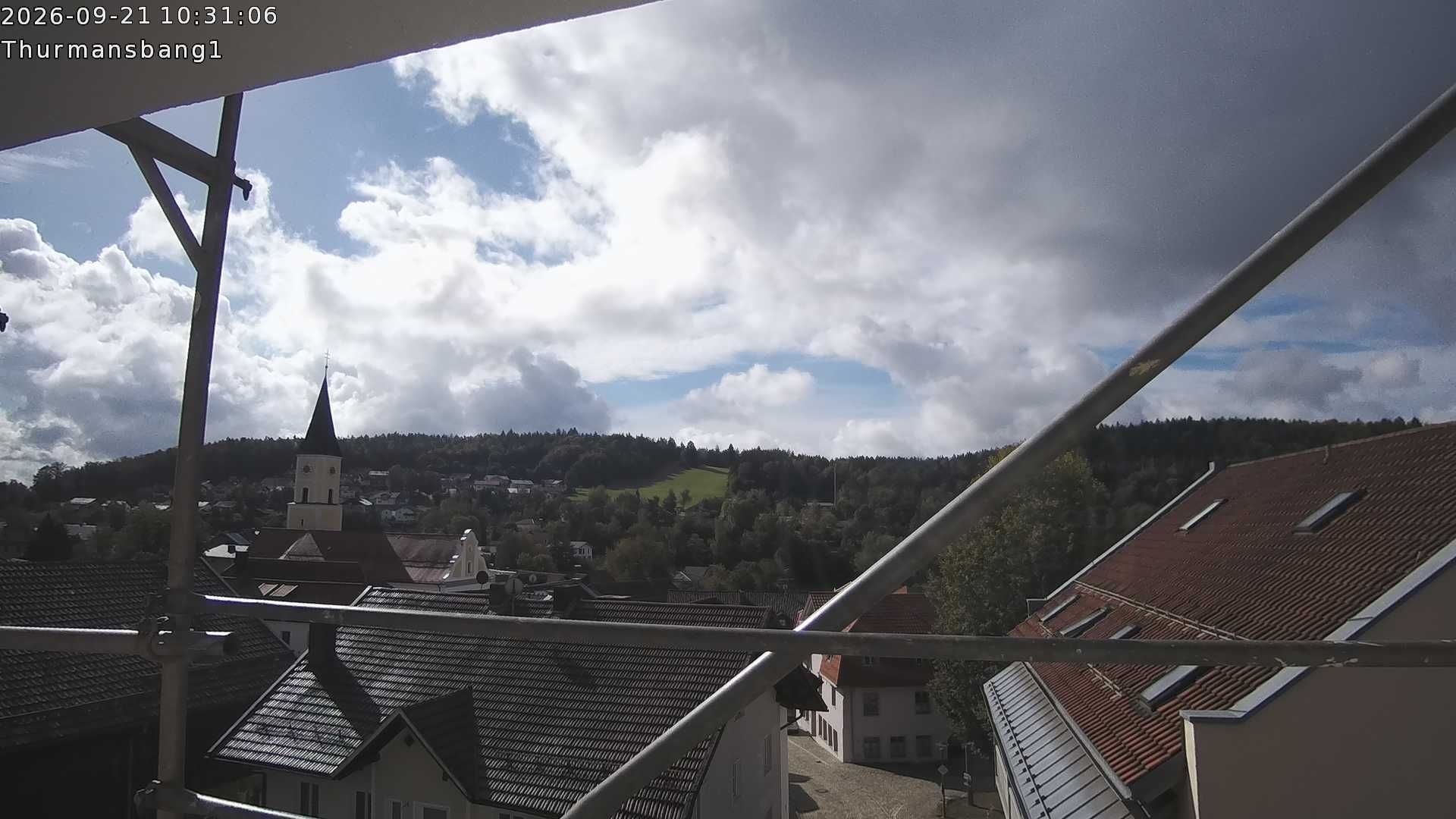 Archiv Foto Webcam Blick auf Thurmansbang im Bayerischen Wald