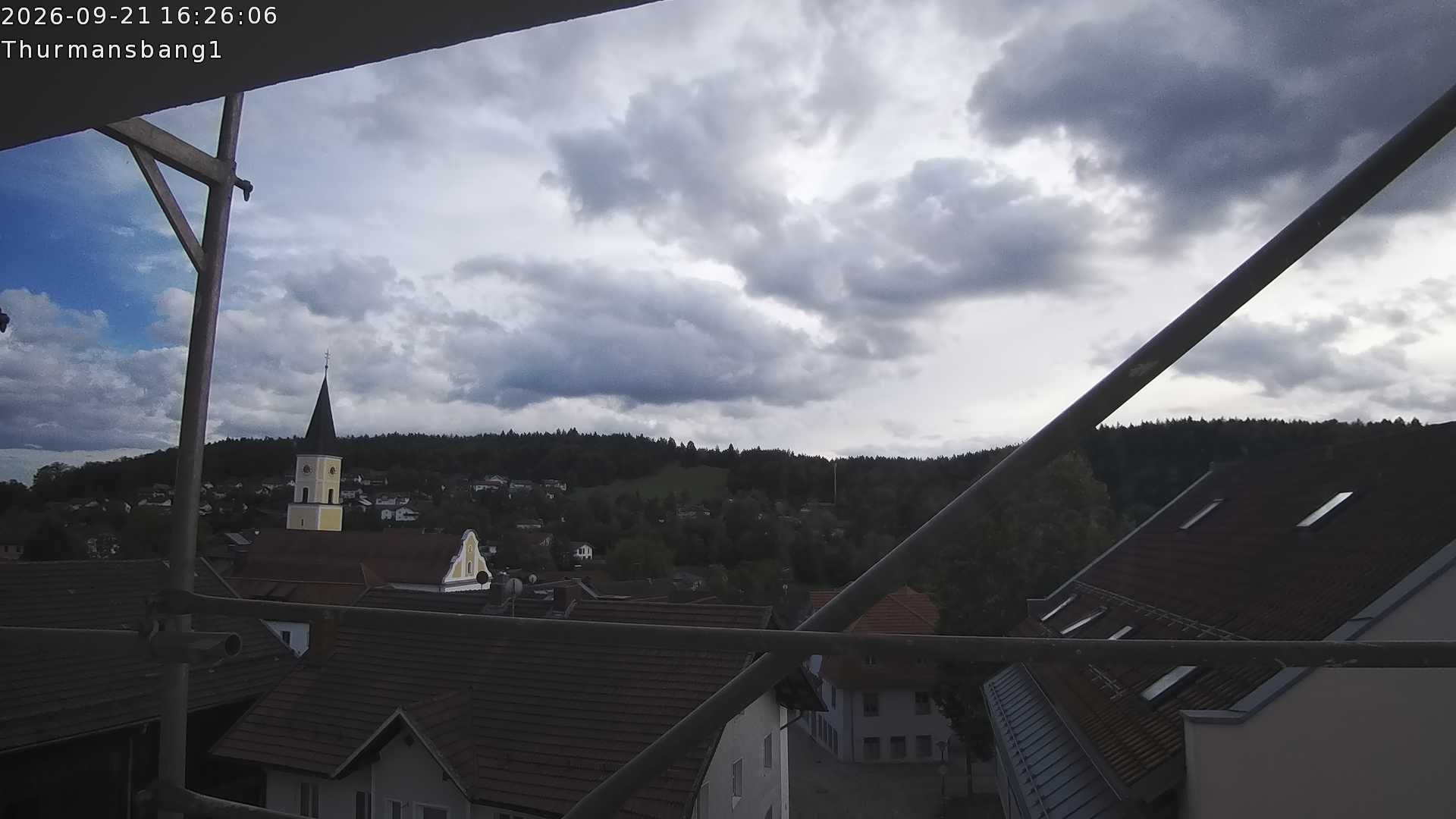 Archiv Foto Webcam Blick auf Thurmansbang im Bayerischen Wald