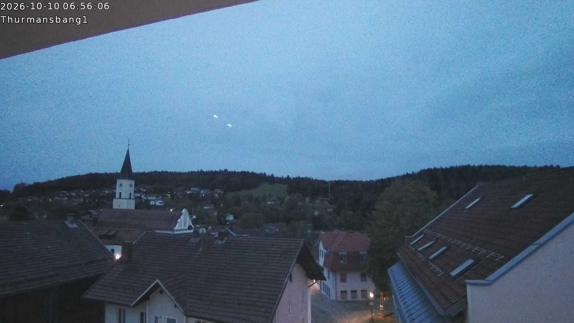 Archived image Webcam Thurmansbang village