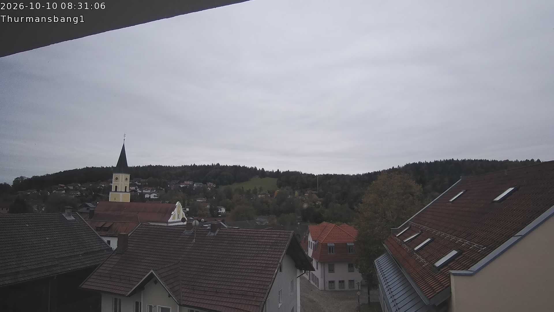 Archived image Webcam Thurmansbang village