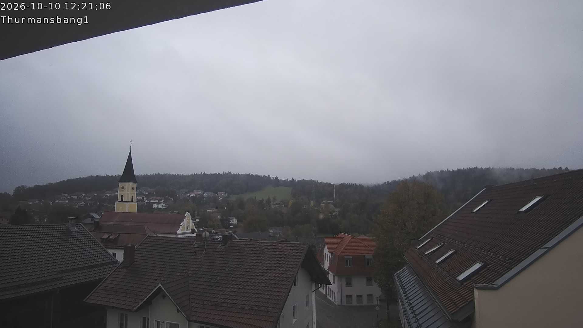 Archived image Webcam Thurmansbang village