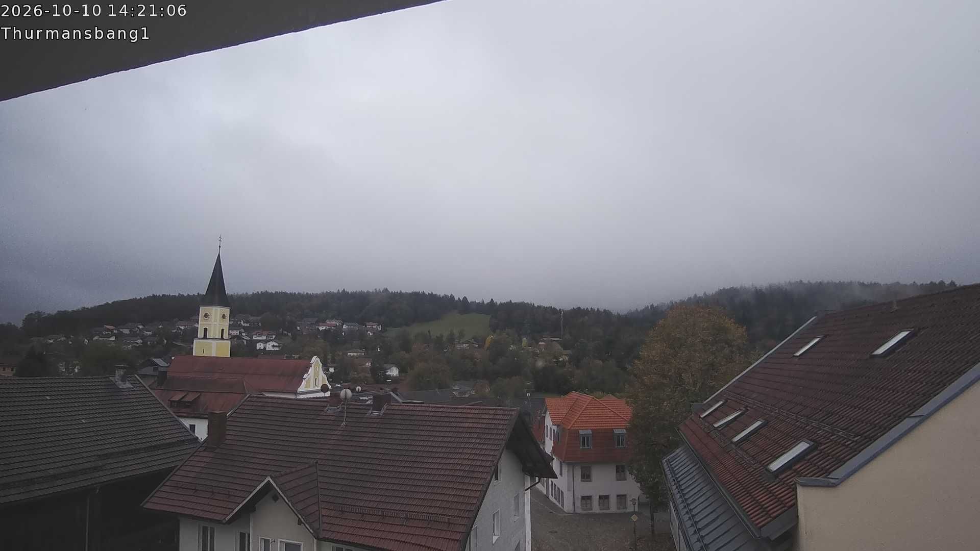 Archived image Webcam Thurmansbang village