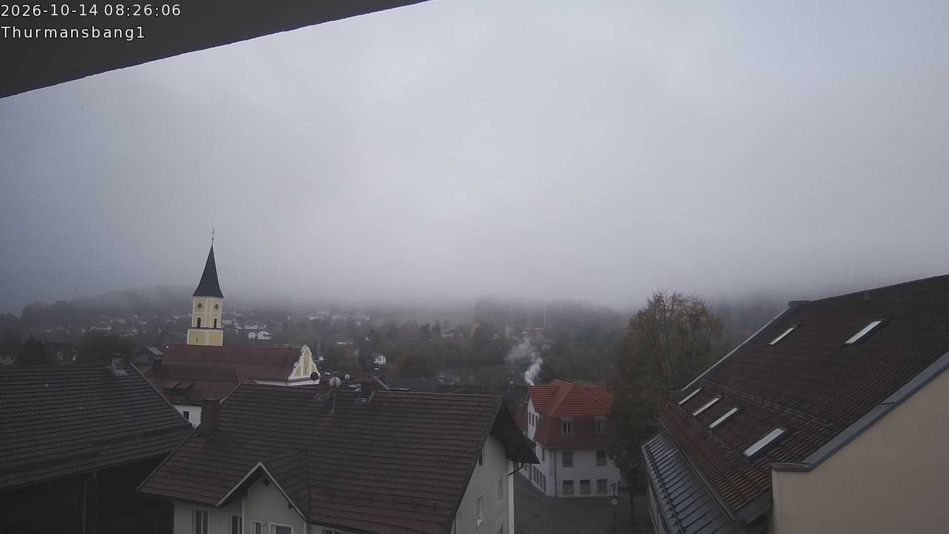 Archiv Foto Webcam Blick auf Thurmansbang im Bayerischen Wald