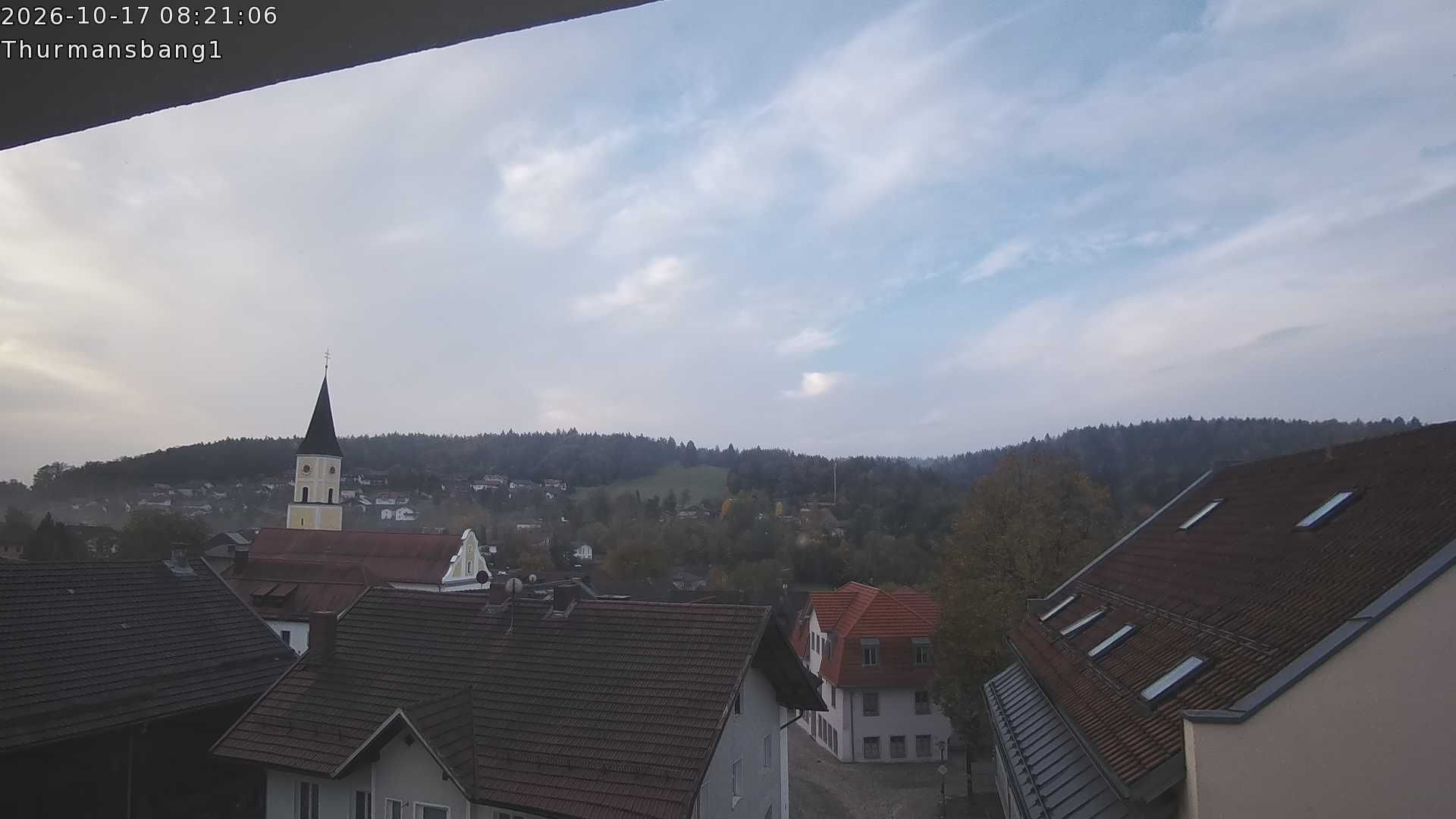 Archiv Foto Webcam Blick auf Thurmansbang im Bayerischen Wald