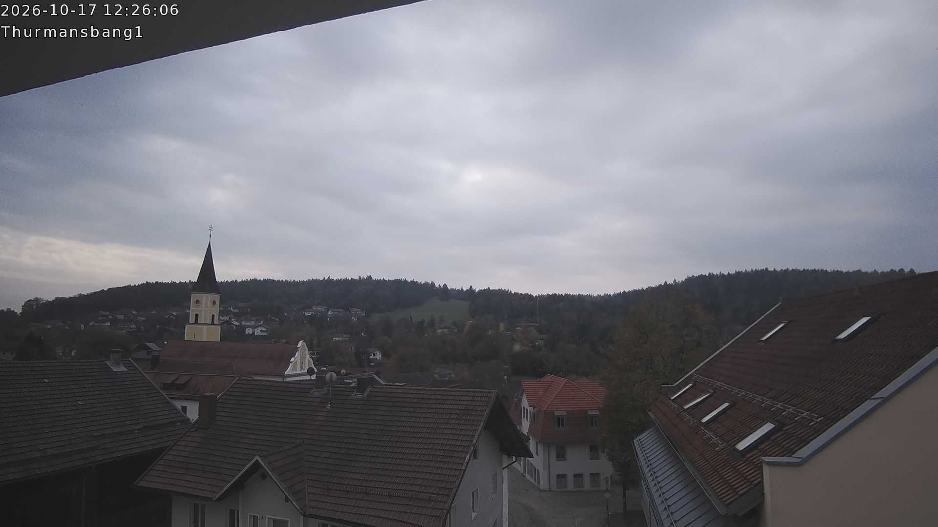 Archiv Foto Webcam Blick auf Thurmansbang im Bayerischen Wald