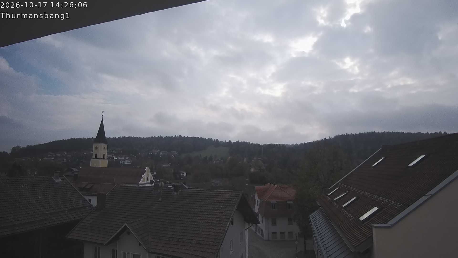 Archiv Foto Webcam Blick auf Thurmansbang im Bayerischen Wald