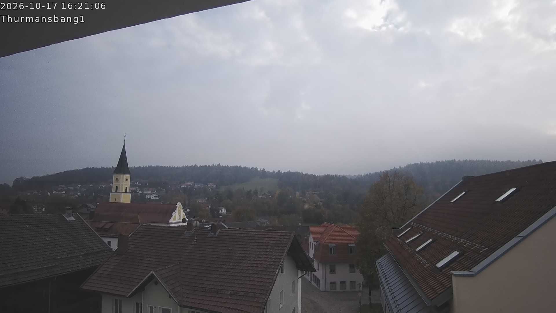 Archiv Foto Webcam Blick auf Thurmansbang im Bayerischen Wald