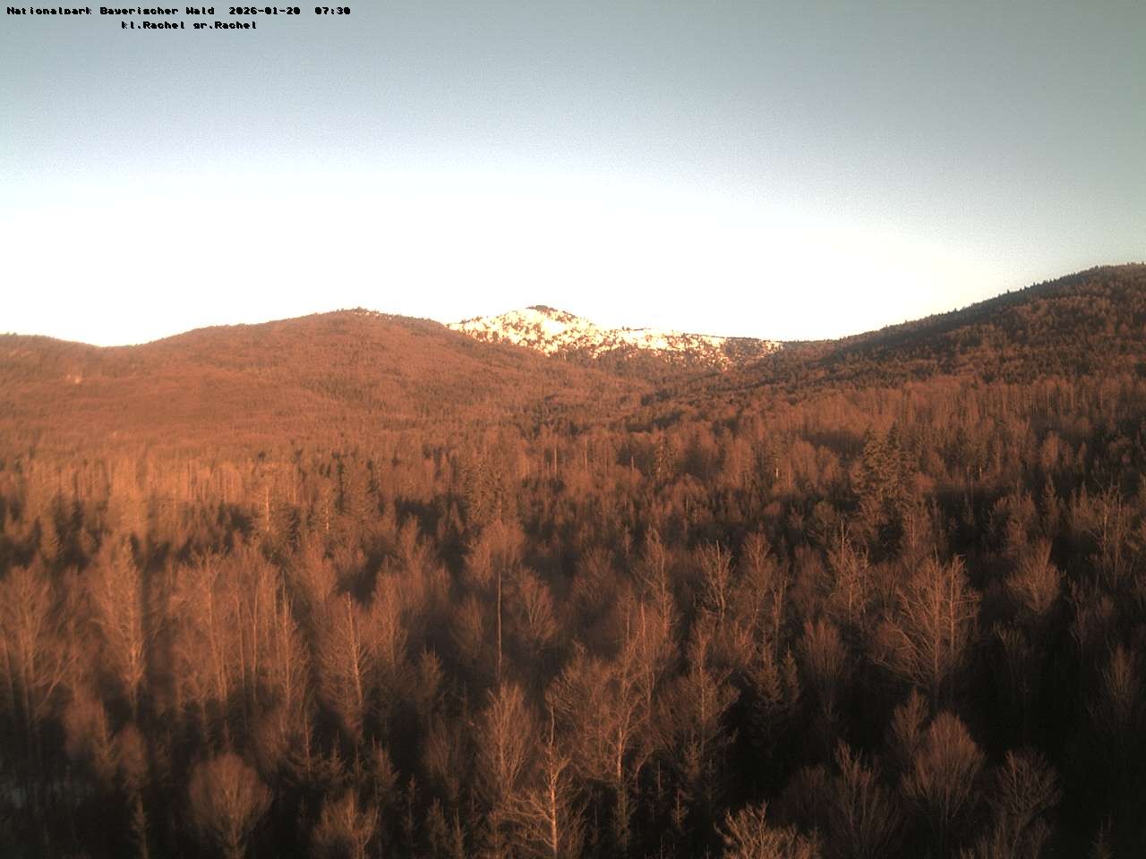 Archiv Foto Webcam Großer Rachel