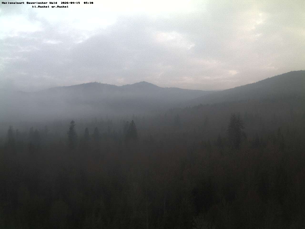 Archived image Webcam Großer Rachel summit