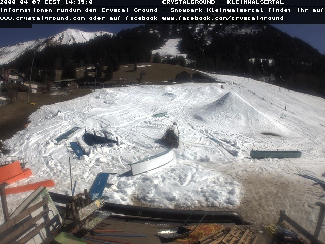 Archived image Webcam Alp "Riezler"