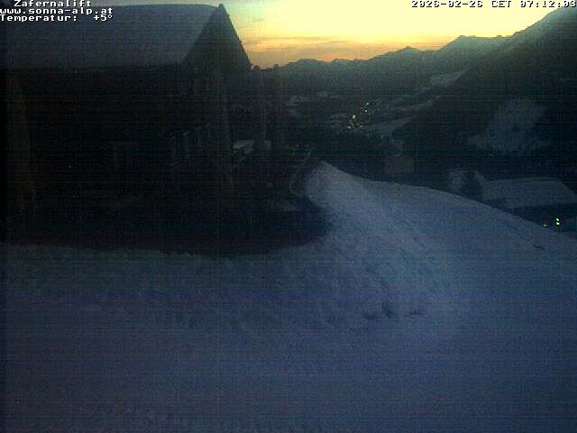 Archived image Webcam Alp "Sonna"