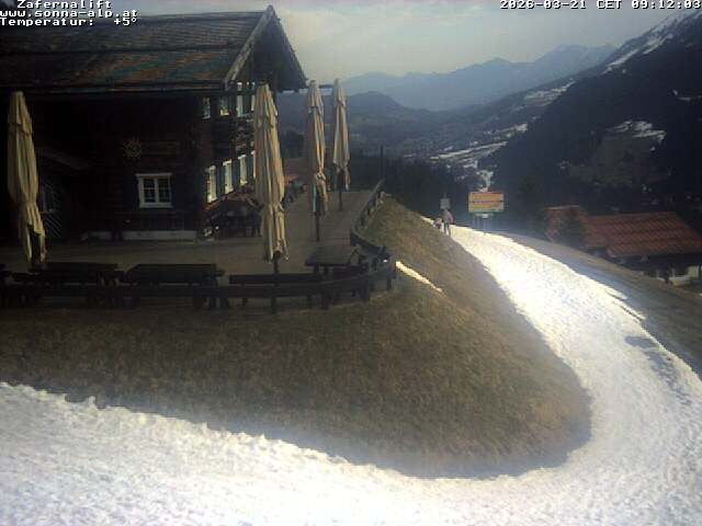 Archived image Webcam Alp "Sonna"