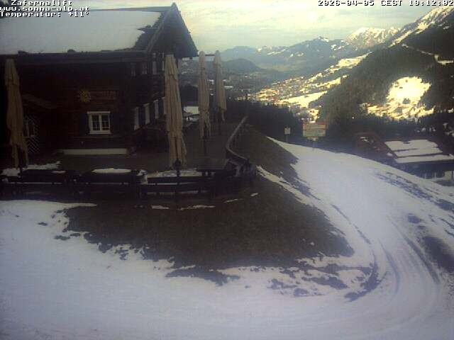 Archived image Webcam Alp "Sonna"