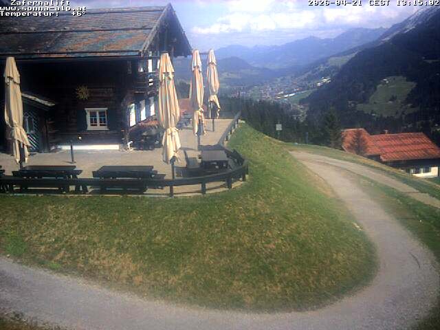 Archived image Webcam Alp "Sonna"