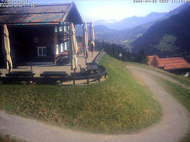 Archived image Webcam Alp "Sonna"