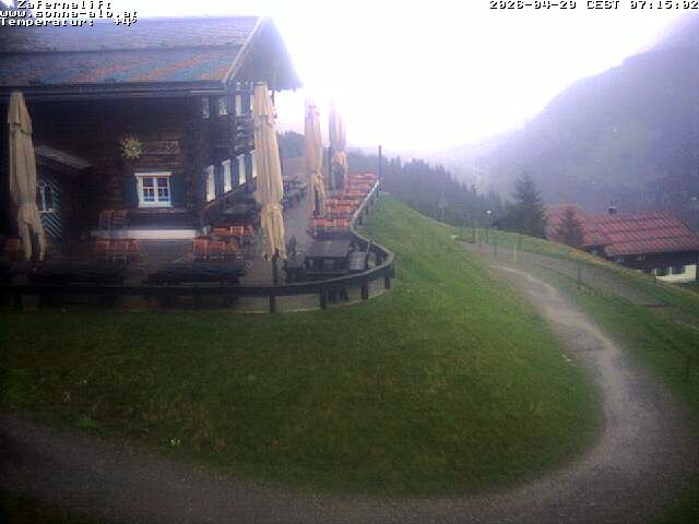 Archived image Webcam Alp "Sonna"