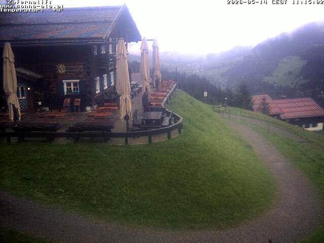 Archived image Webcam Alp "Sonna"