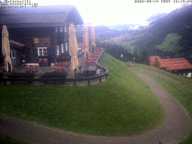 Archived image Webcam Alp "Sonna"