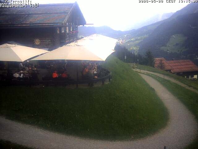 Archived image Webcam Alp "Sonna"