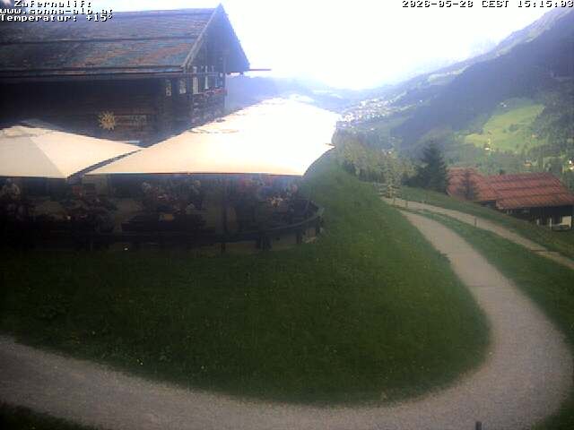 Archived image Webcam Alp "Sonna"