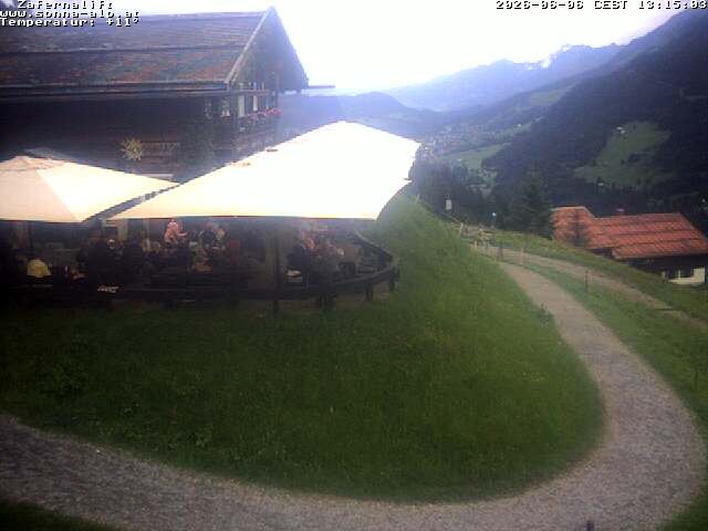 Archived image Webcam Alp "Sonna"