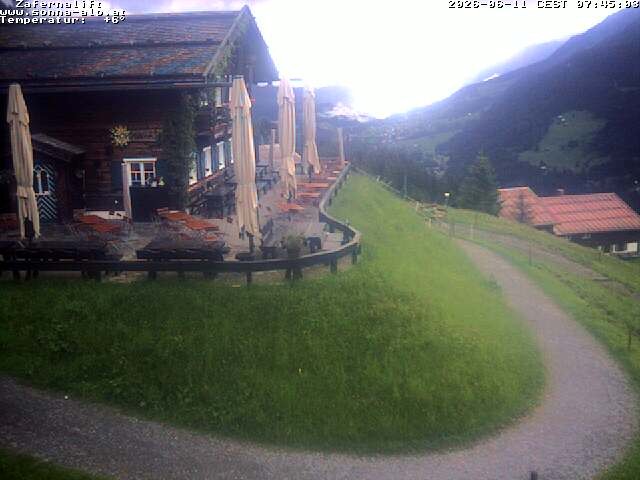 Archived image Webcam Alp "Sonna"