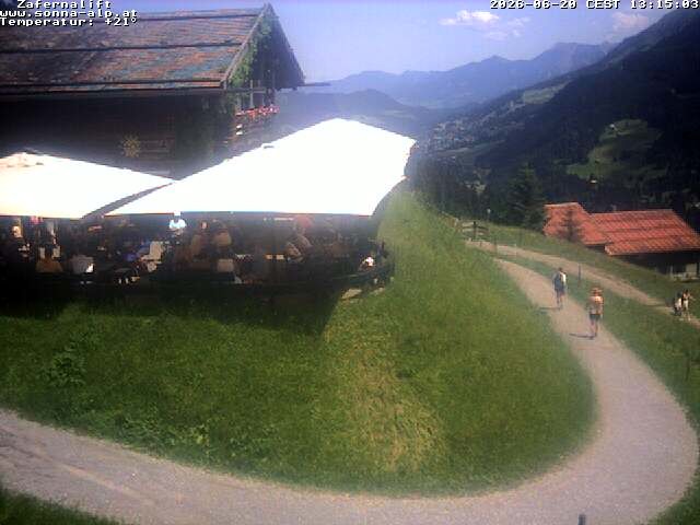 Archived image Webcam Alp "Sonna"