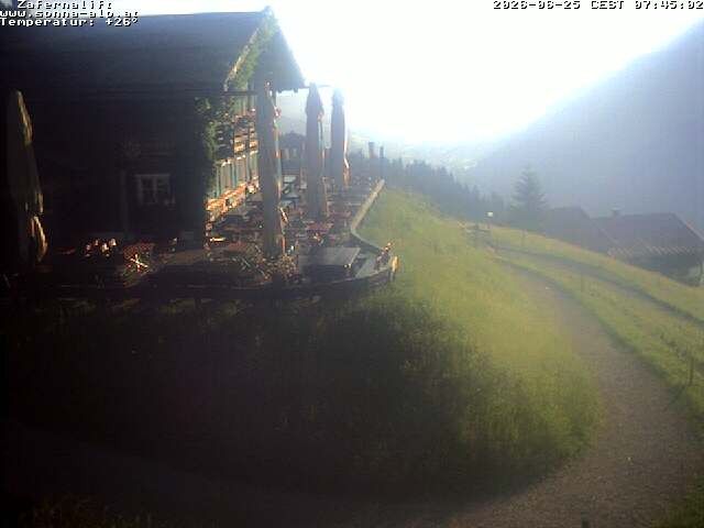 Archived image Webcam Alp "Sonna"