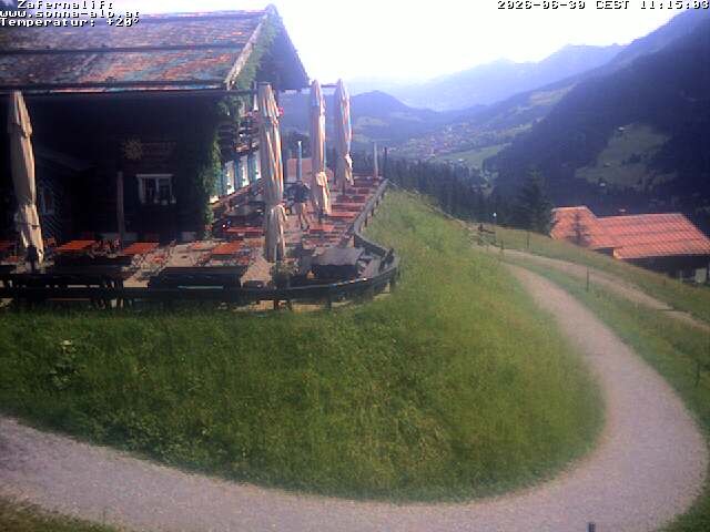 Archived image Webcam Alp "Sonna"