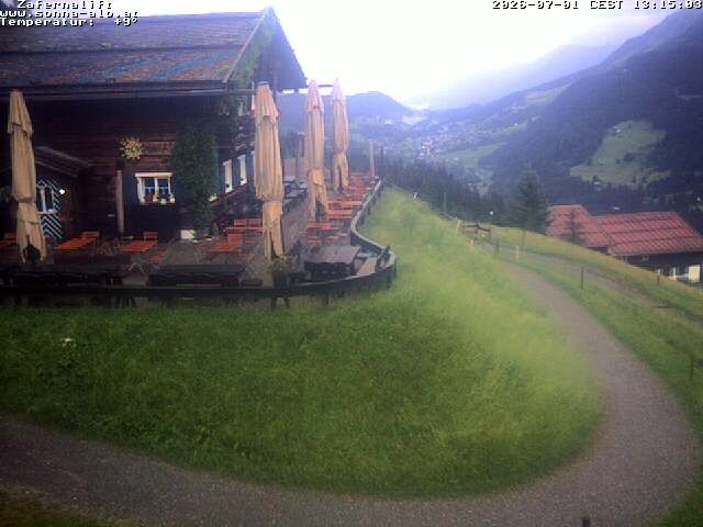 Archived image Webcam Alp "Sonna"