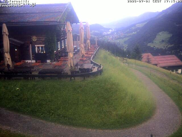 Archived image Webcam Alp "Sonna"