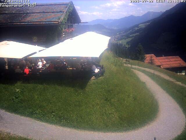 Archived image Webcam Alp "Sonna"