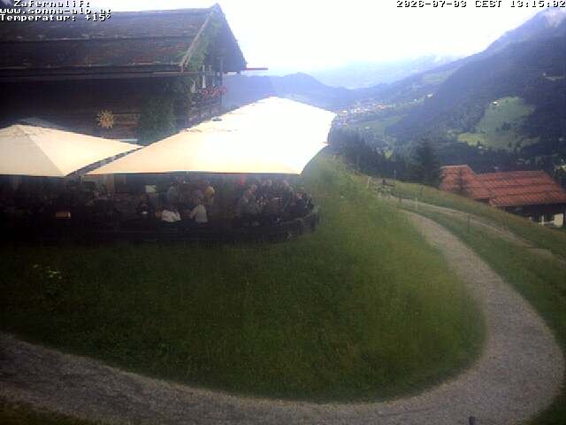 Archiv Foto Webcam Sonna Alp
