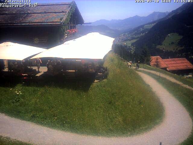Archiv Foto Webcam Sonna Alp