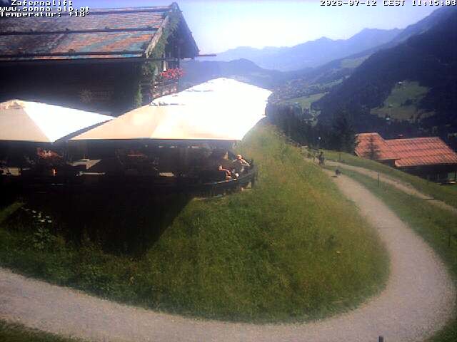 Archived image Webcam Alp "Sonna"