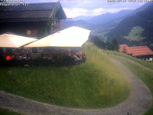 Archiv Foto Webcam Sonna Alp